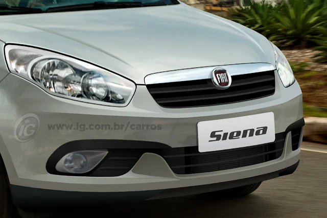 Novo Fiat Siena 2012