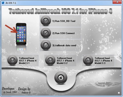 Jailbreak iOS 7.1 iPhone 4