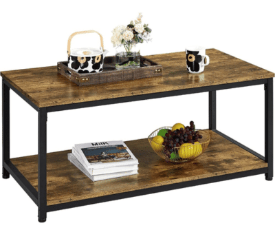 2-Tier Industrial Coffee Table