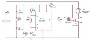  Skema Rangkaian Lampu Flash Sederhana Kumpulan Skema 