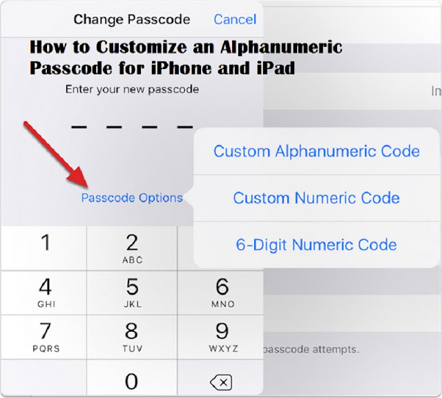 How to Customize an Alphanumeric Passcode for iPhone and iPad