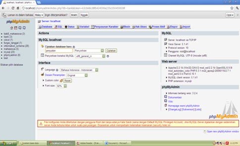 ARI: MAKALAH XAMPP TEORI SISTEM BASIS DATA