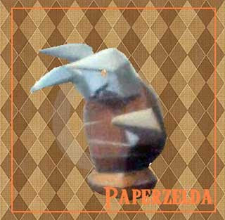 MOle Mitts Papercraft