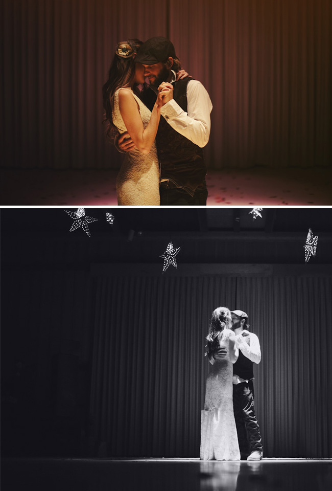 wedding dance black and white