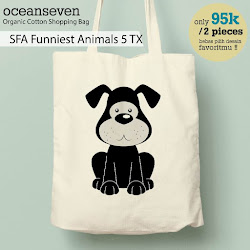 OceanSeven_Shopping Bag_Tas Belanja__Nature & Animal_SFA Funniest Animals 5 TX