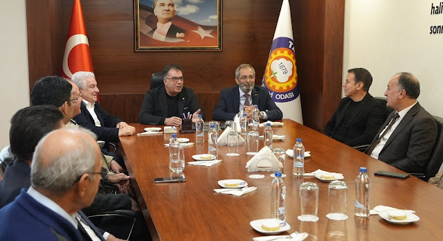 Başkan Bozdoğan Tarsus TSO’yu ziyaret etti
