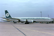 Iraqi Airways B707 GAZWA. Boeing B707321(F) GAZWA (cn. 17605) del. (iraqi airways azwa donaldson airways album px)