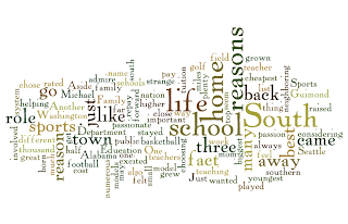 A Wordle of my post