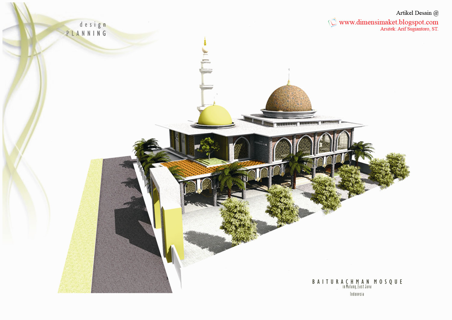Desain Masjid  Musholla 008 Desain Perluasan Masjid  
