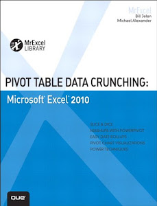 Pivot Table Data Crunching: Microsoft Excel 2010 (MrExcel Library) (English Edition)