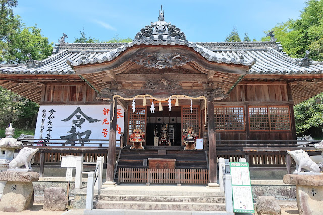 岡山 和気神社 いのしし神社 猪神社 狛亥