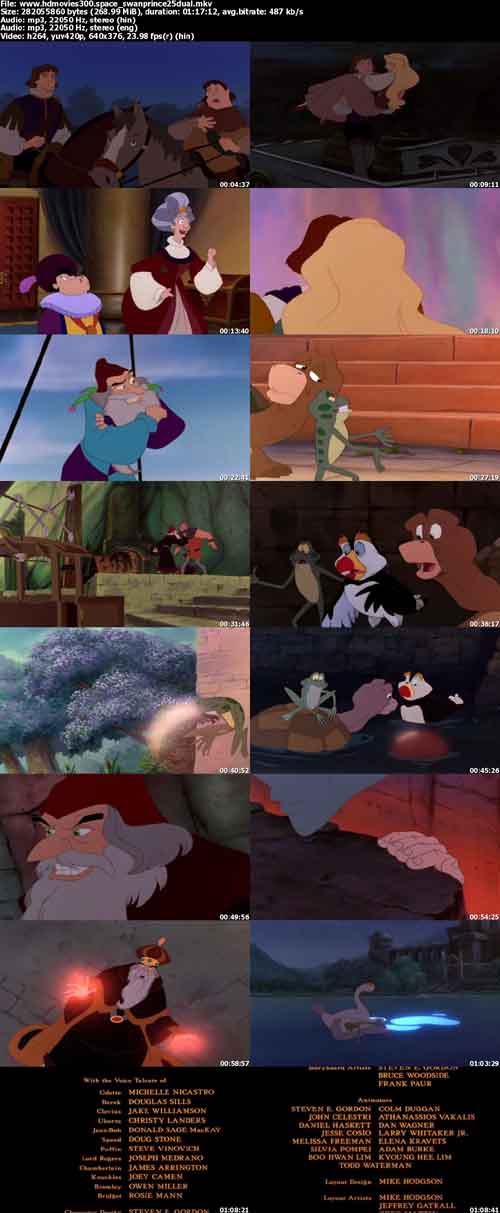 1997 The Swan Princess: Escape From Castle Mountain 1997 The Swan Princess: Escape From Castle Mountain
