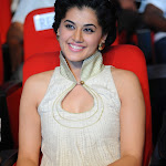 Tapsee Pannu Looks Gorgeous In a Revealing White Dress At Telugu Movie 'Shadow' Audio Launch