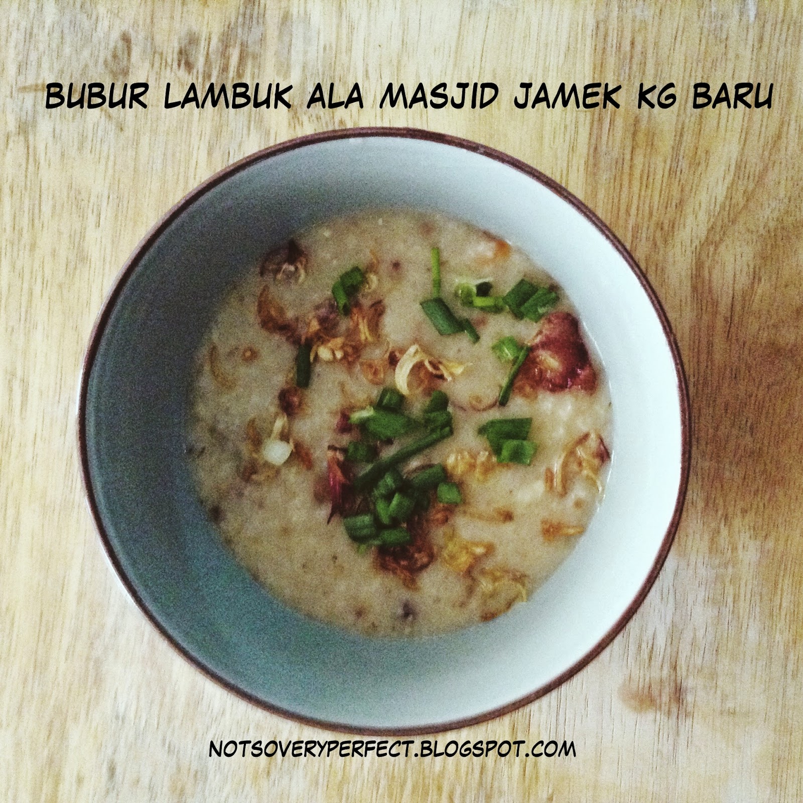 cara buat bubur lambuk