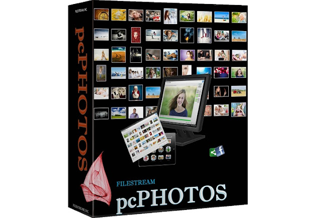 تحميل برنامج FileStream pcPhotos لتصميم الصور والكتابة عليها مجانا