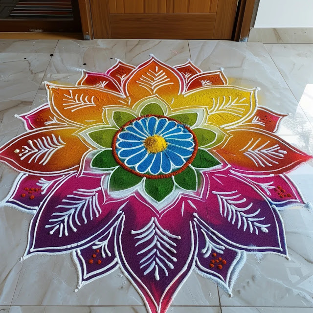 happy teachers day rangoli