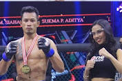 Ketua Tanggamus peduli : "Mari dukung Sukma prawira aditya berlaga di ajang One pride MMA.