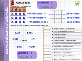 http://www.eltanquematematico.es/pizarradigital/NumDec5/milesimas/actividades_m/actividades_m1.html