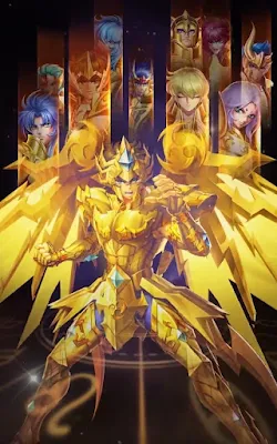 Armaduras de Ouro Divinas - Lendas da Justiça