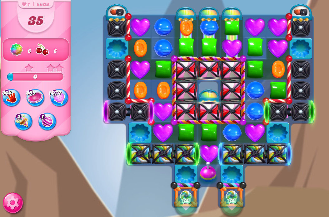 Candy Crush Saga level 8808