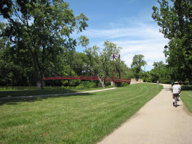 Island Metropark Dayton bike path