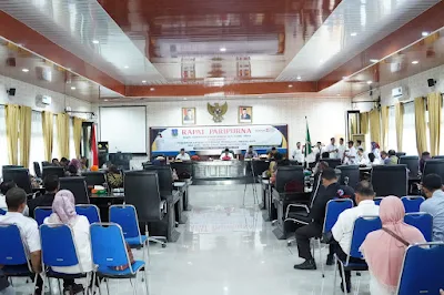 Rapat Paripurna, PJ. Walikota Tebing Tinggi Sampaikan NOTA Pengantar LKPJ (TA) 2024