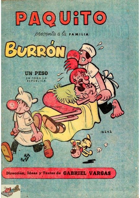 REVISTA INTERACTIVA ONLINE  LA FAMILIA BURRÓN No. 16,242  AÑO 1955