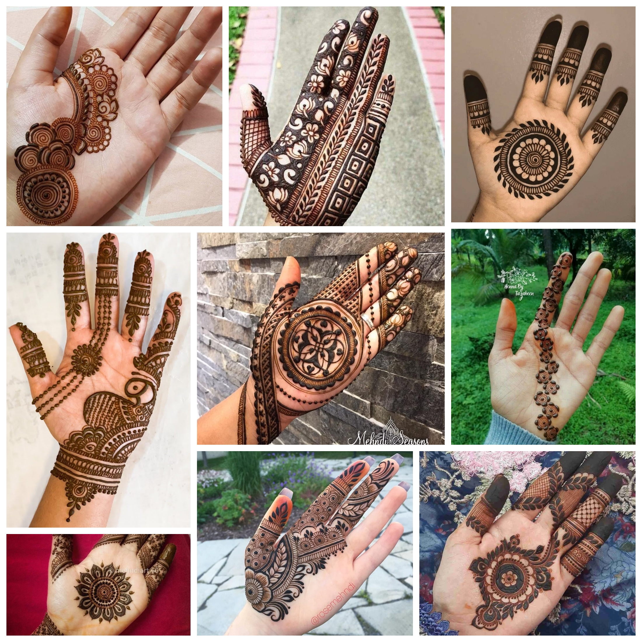 55 Top Palm Mehndi Design For All