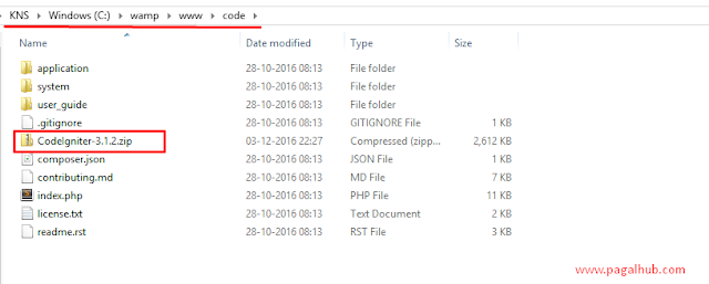codeigniter download file extract file in windows pc -www.pagalhub.com