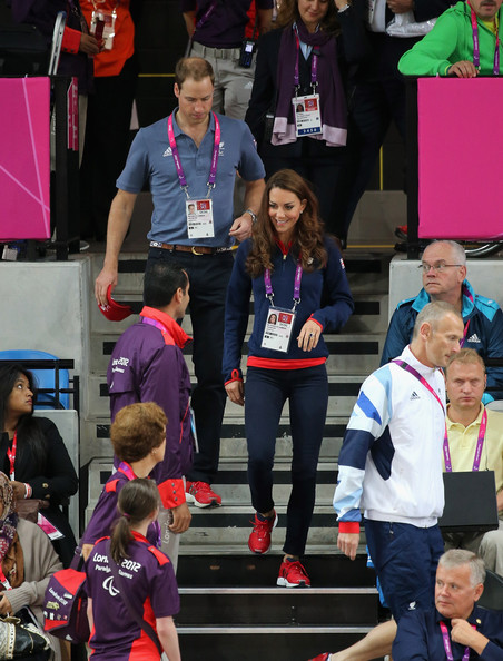 Kate Middleton And Prince William in His 'n Hers Sportswear