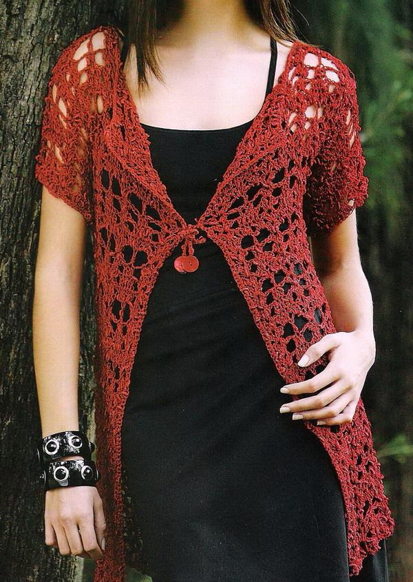 Easy Crochet Cardigan