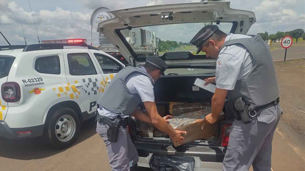 226 kg de maconha é apreendido em Marília