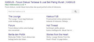 Mendapatkan Sitelink dari Google