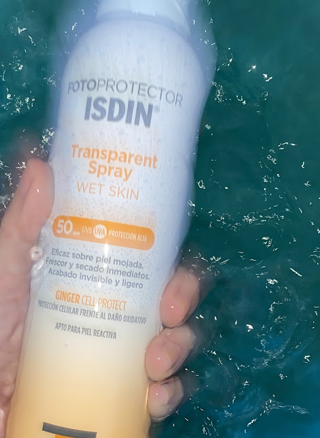 protector solar isdin wet skin