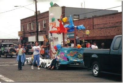 10 Church Float in the Rainier Days in the Park Parade on July 8, 2000 10 Church Float in the Rainier Days in the Park Parade on July 8, 2000