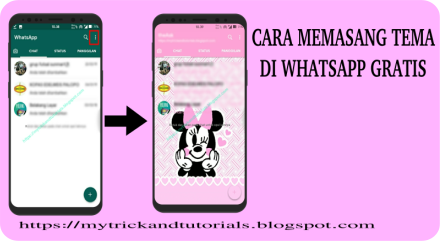 cara memasang tema pada whatsapp