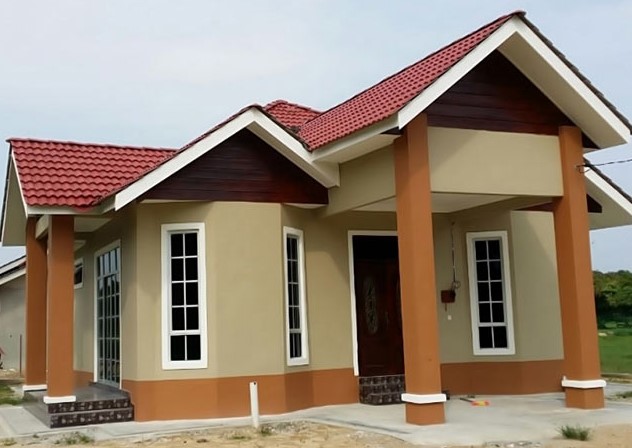 desain rumah sederhana di kampung