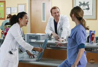 sandra oh, ellen pompeo and kevin mckidd