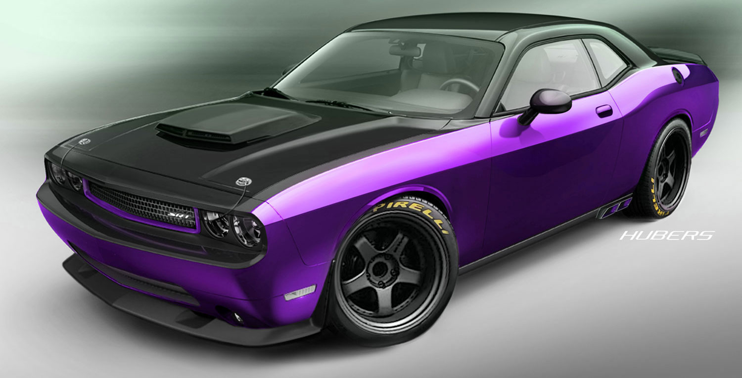 Jeff Dunham Builds Ultraviolet 2012 Dodge Challenger SRT8 for SEMA