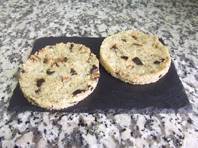 Hamburguesas de quinoa y shiitake