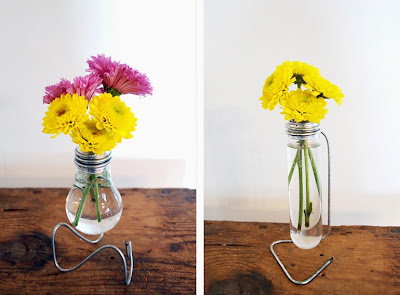 light bulb nice vase