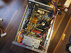 mATX computer in a MICKE drawer unit
