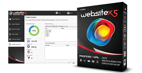 Incomedia WebSite X5 Professional