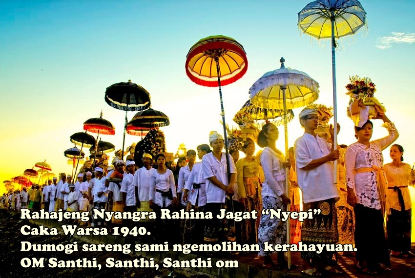 Kata Ucapan Hari Raya Nyepi 2018 Gambar Selamat 2019