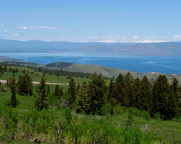 Logan Canyon Ride Bear Lake crop