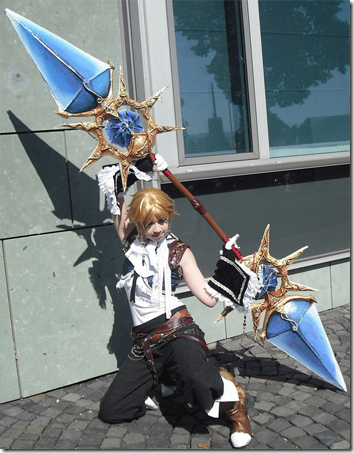 final fantasy ix cosplay - zidane tribal by da-monkey