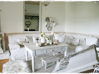 Shabby Wohnzimmer Deko