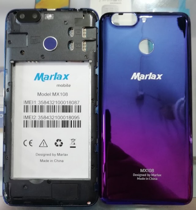 Marlax MX108 Flash File MT6580 6.0 Update Firmware