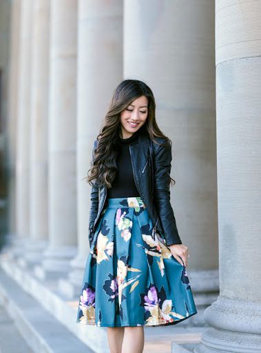 Inspiration Style Wears A Line Skirt