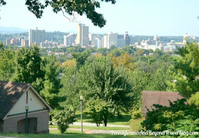 Reservoir Park in Harrisburg Pennsylvania - Harrisburg City Skyline